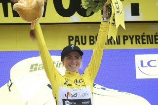La Néerlandaise Demi Vollering est la dernière lauréate du Tour de France. KEYSTONE/AP